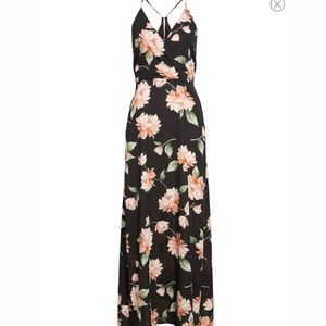 Lush floral maxi
